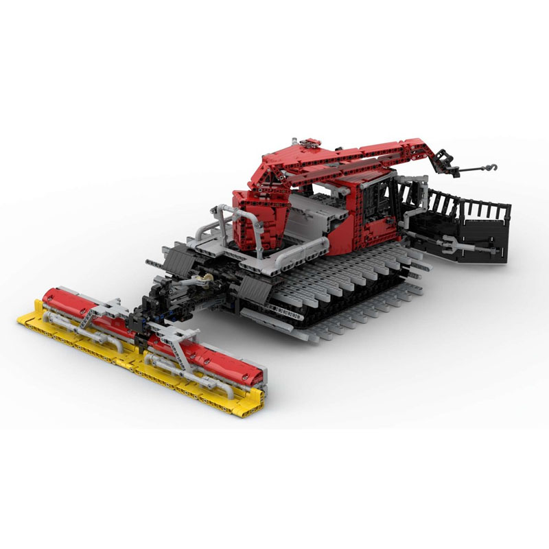 Heavy Equipment Games - MOC-256775 Snow Heavy-Duty Remote-Control Snow Removal