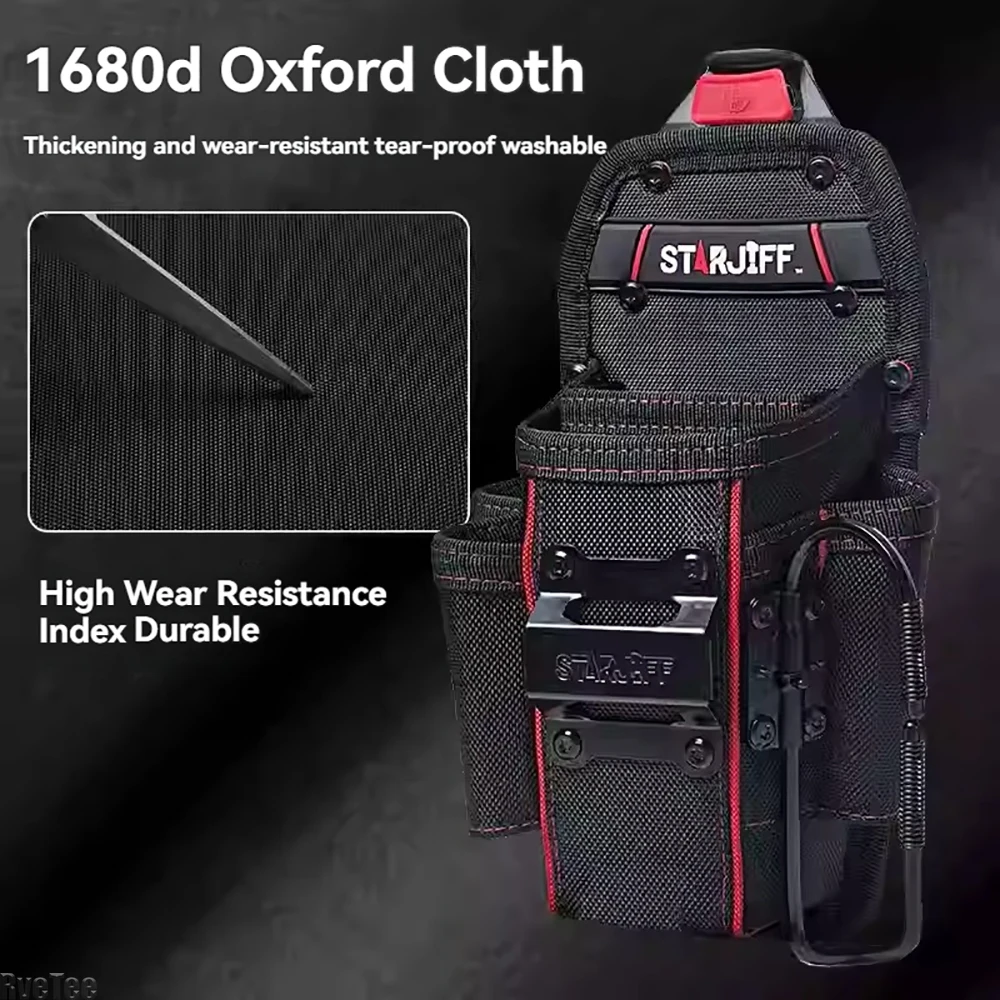 Heavy Equipment Electrician - Quick-Hang Tool Belt Pouch 1680D Heavy-Duty