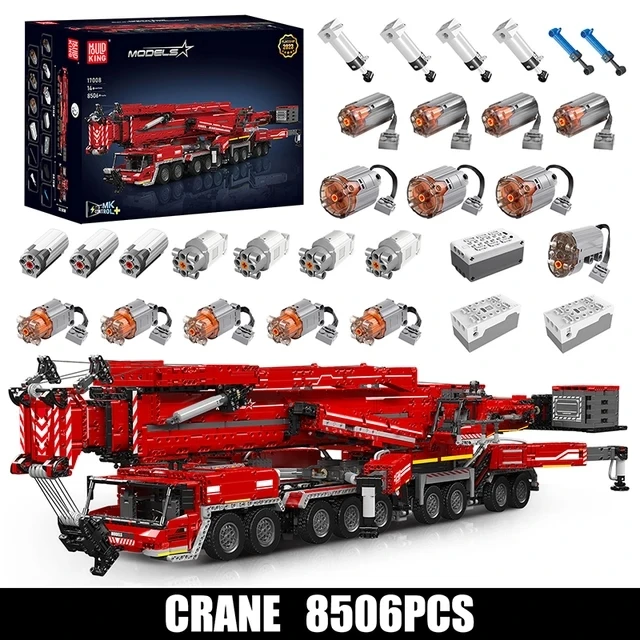 Heavy Equipment Games - Mould King 17007 8506pcs Mobile Heavy