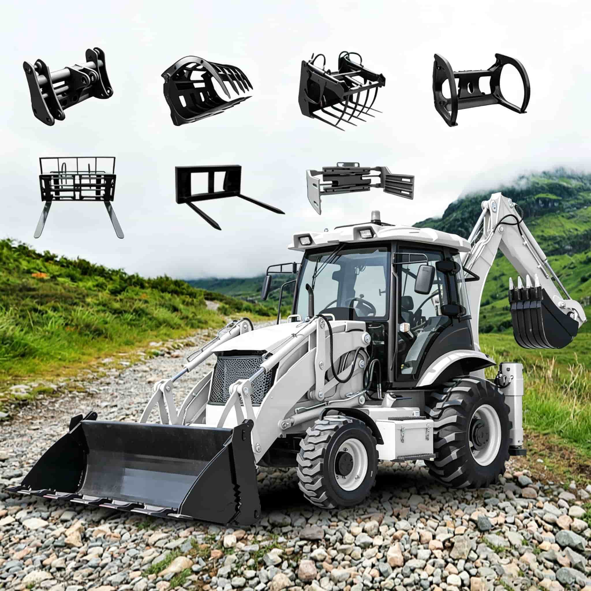 Heavy Equipment Kubota - 40-30C Ce Certified Backhoe Loader Euro