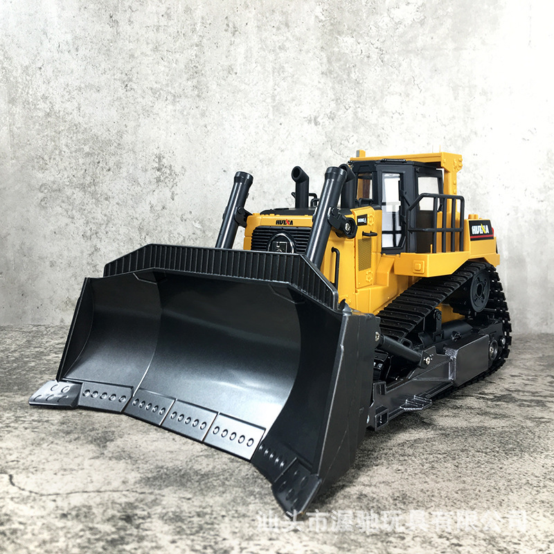 Heavy Equipment Games - Huina Remote Control Tracked Bulldozer 1