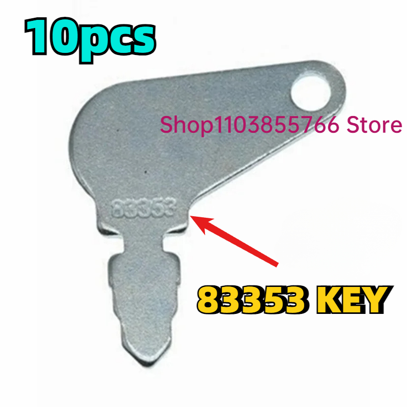 10PCS  83353 Keys For Kubota C - огляд і ціна Heavy Equipment Kubota