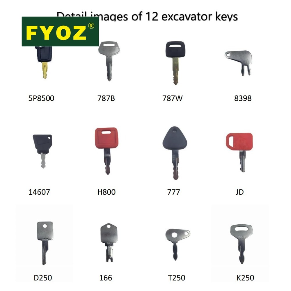 12PCS Heavy Equipment Ignition - огляд і ціна Heavy Equipment Cat