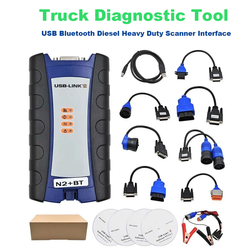 For NEXIQ USB Link 2 BT Truck  - огляд і ціна Heavy Equipment Diagnostic Software