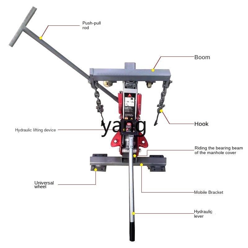 CX double hole manhole cover h - огляд і ціна Manhole Cover Lifting