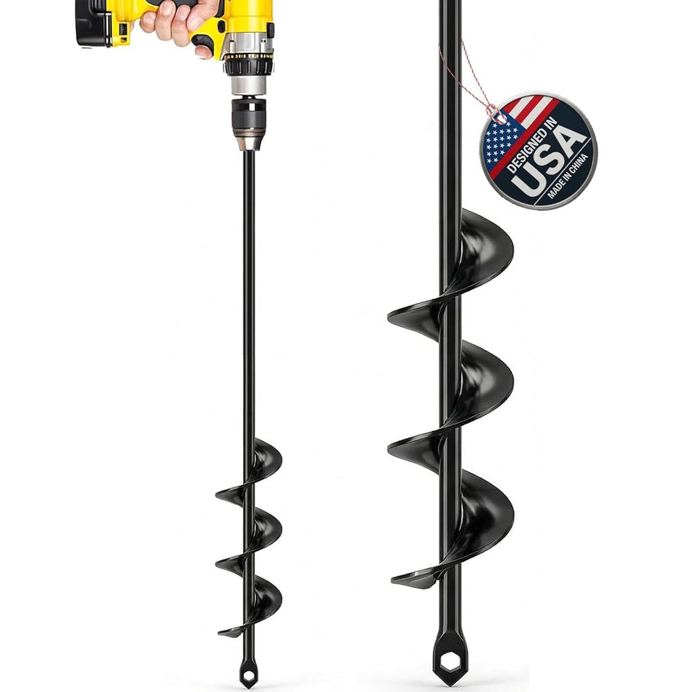 Garden Auger Drill Bit or Plan - огляд і ціна Post Hole Digger