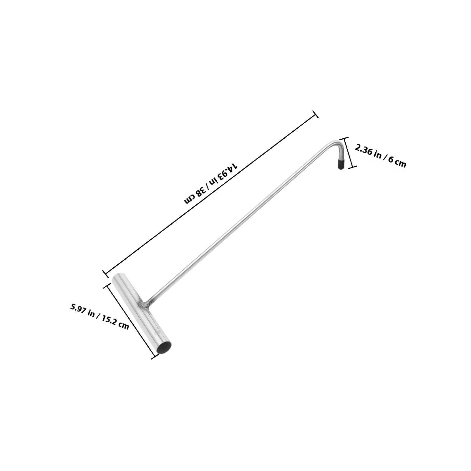 2Pcs Stainless Steel T-Shaped  - огляд і ціна Manhole Cover Lifting