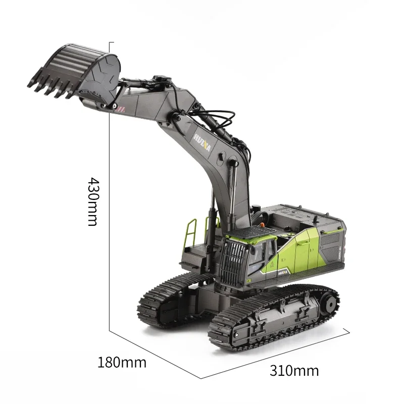 Upgrade 1/14 HUINA 1593 RC Exc - огляд і ціна Heavy Equipment Games