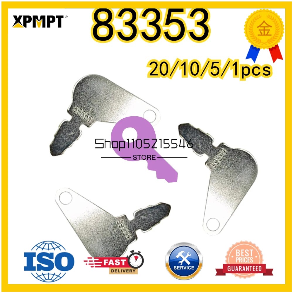20/10/5/1pcs New 83353 Keys fo - огляд і ціна Heavy Equipment Kubota