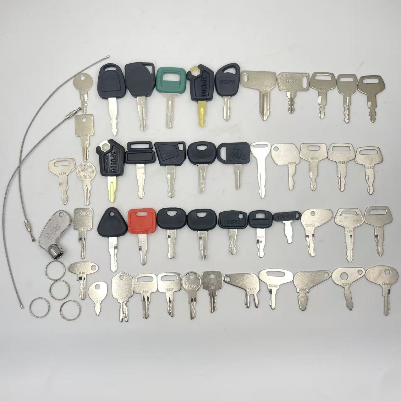 48PCS Heavy Equipment Keys Set - огляд і ціна Heavy Equipment Kubota