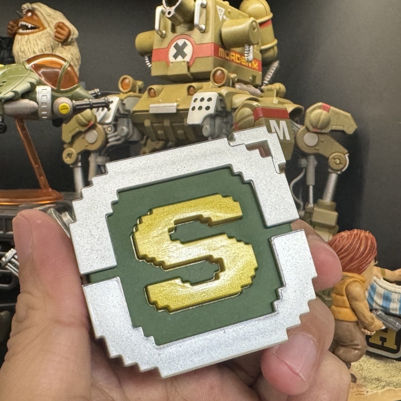 Metal Slug Stereo Acoustic Amm - огляд і ціна Heavy Equipment Key Ring