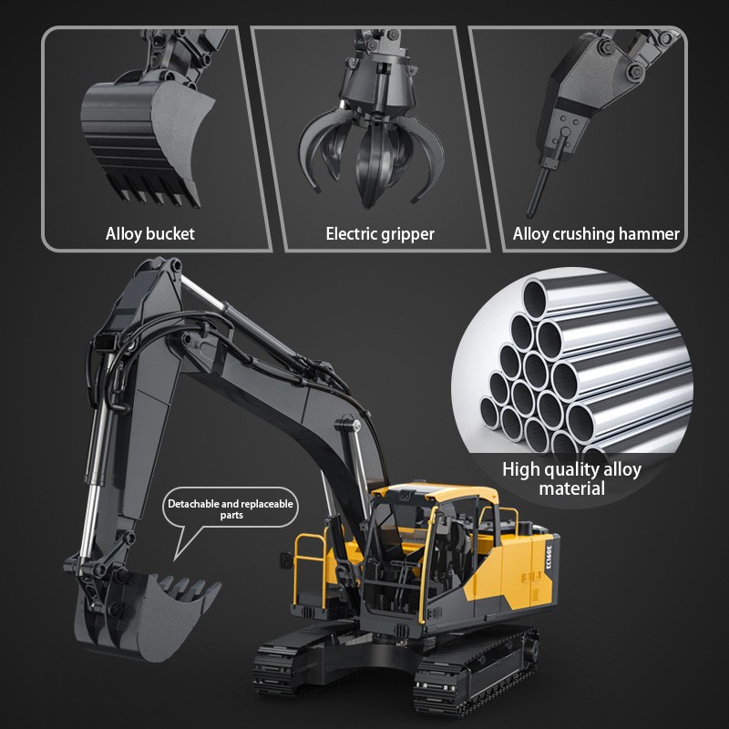 Double E E598  EC160E 1:16 E59 - огляд і ціна Heavy Equipment Games