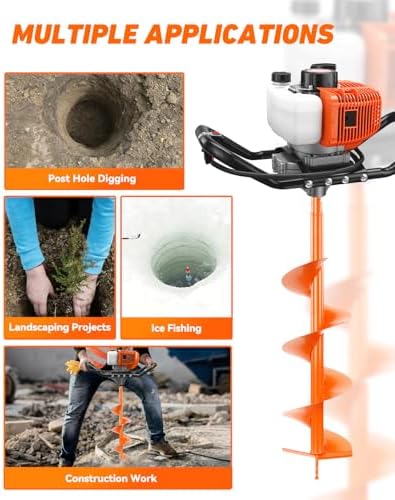 NEO-TEC 63CC Post Hole Digger  - огляд і ціна Post Hole Digger