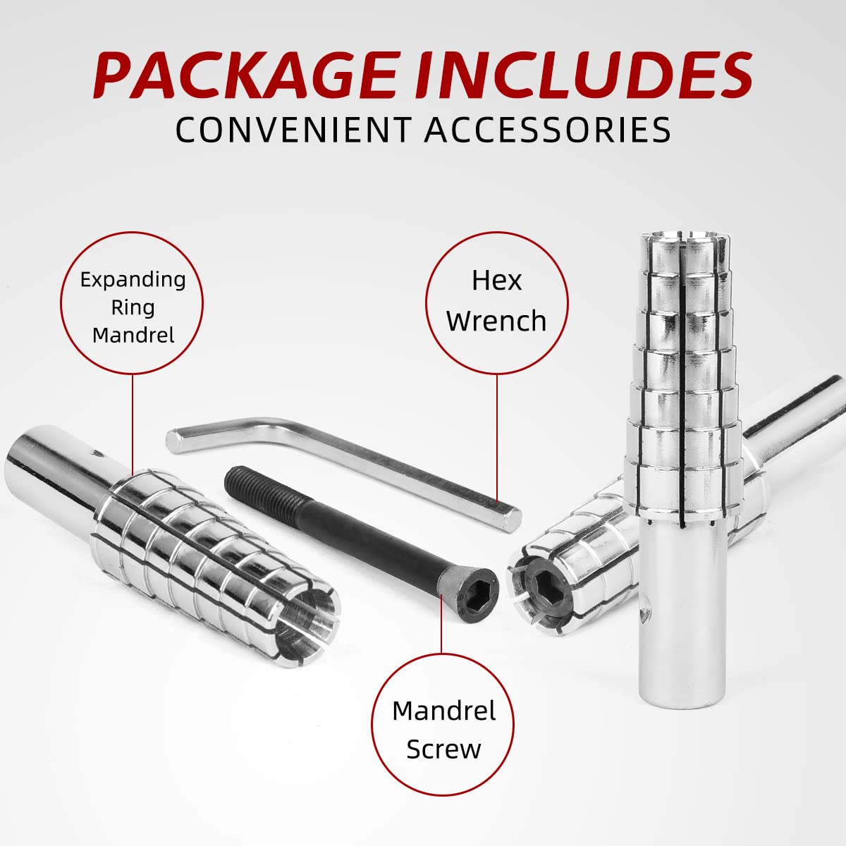 Expanding Stainless Steel Ring - огляд і ціна Heavy Equipment Key Ring