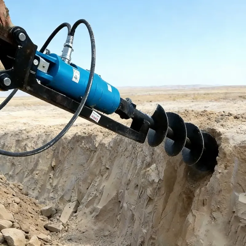 Customization Hydraulic Earth  - огляд і ціна Post Hole Digger