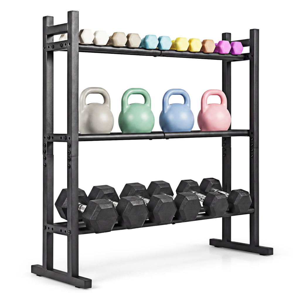 Heavy Duty 3-Tier Dumbbell Rac - огляд і ціна Heavy Equipment Usa