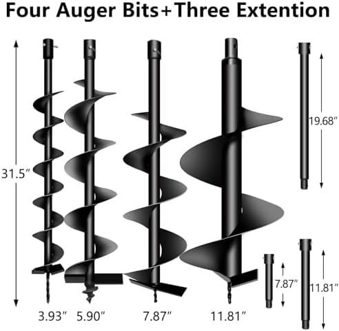 62CC Auger Post Hole Digger Ga - огляд і ціна Post Hole Digger