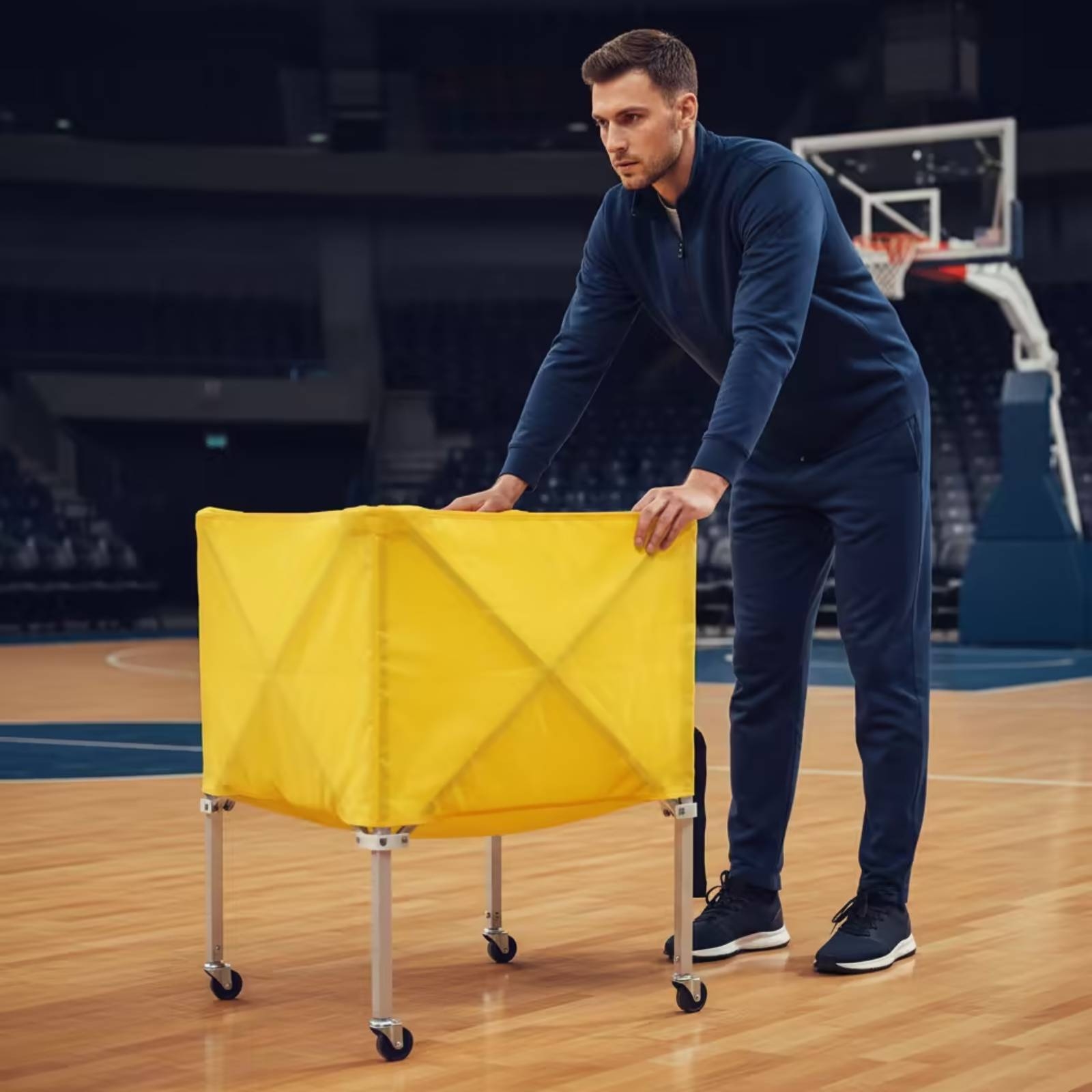Collapsible Ball Cart Lightwei - огляд і ціна Heavy Equipment Usa