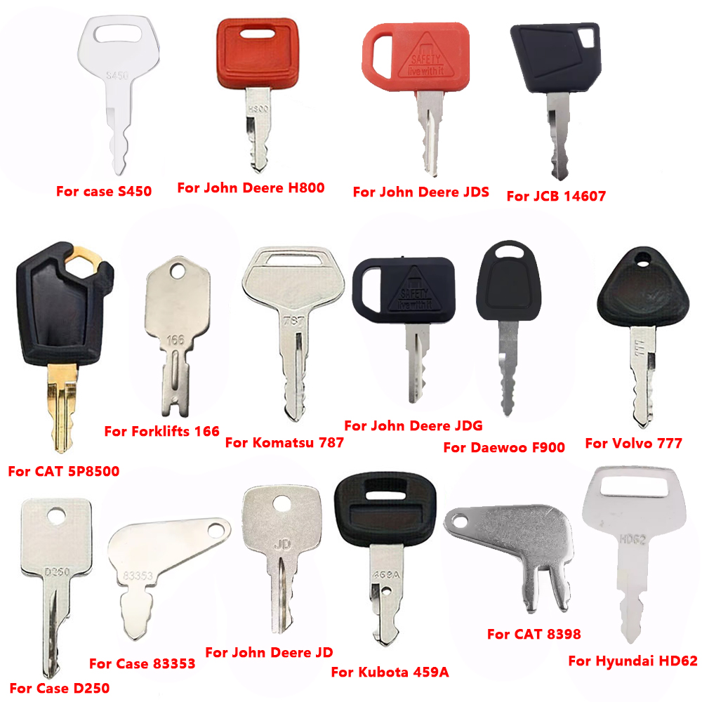 16PCS Heavy Equipment Key Set  - огляд і ціна Heavy Equipment Kubota