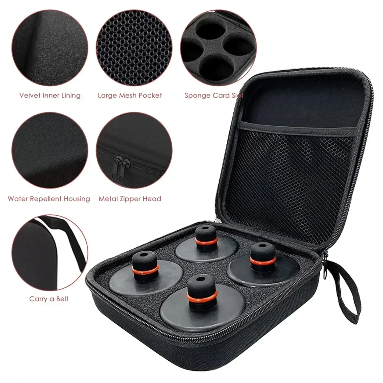 1/4Pcs Car Rubber Lifting Jack - огляд і ціна Manhole Cover Lifting