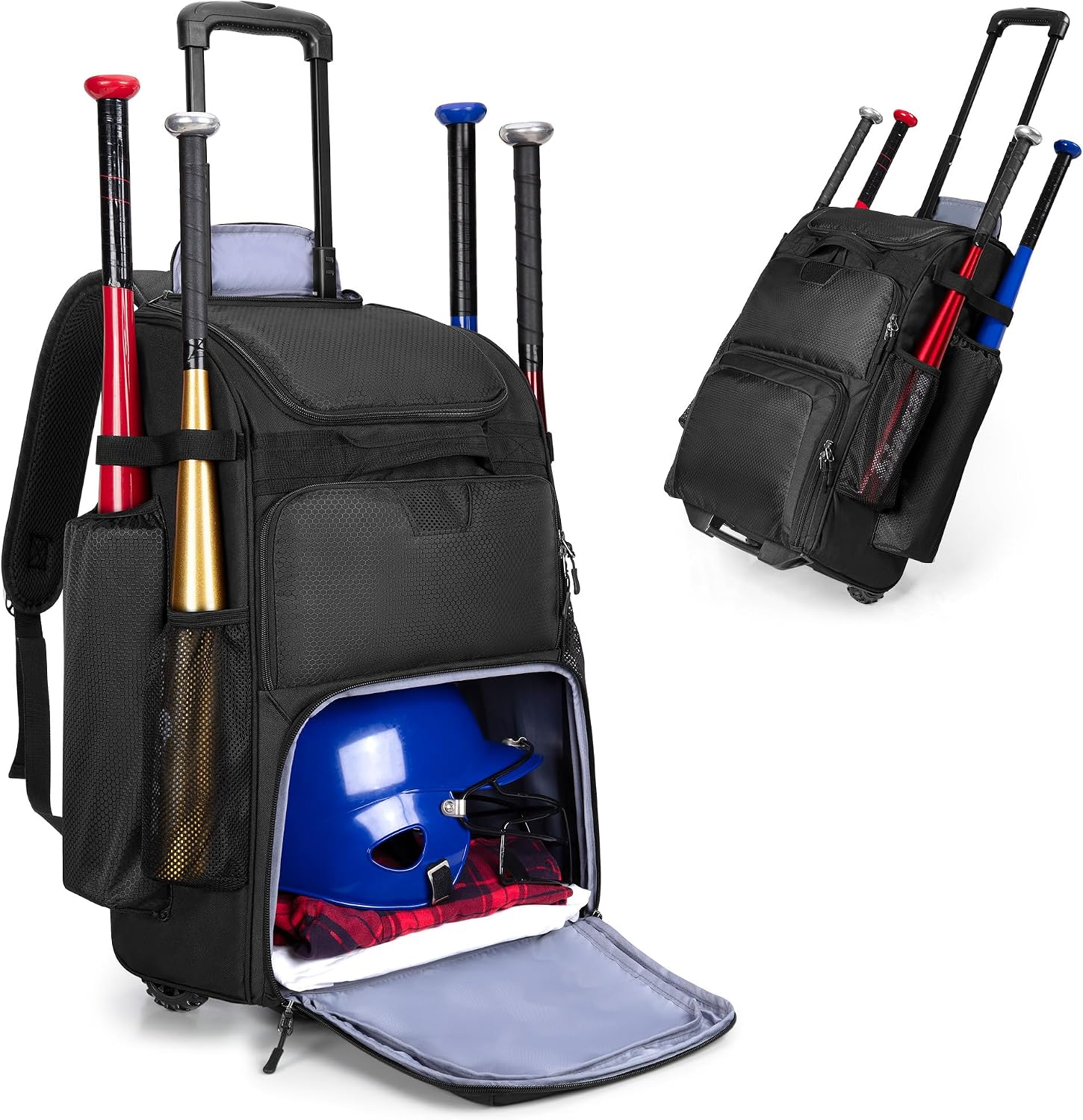 Rolling Baseball Backpack With - огляд і ціна Heavy Equipment Usa